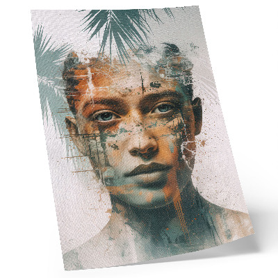 Plakat ścienny Tropikalny portret