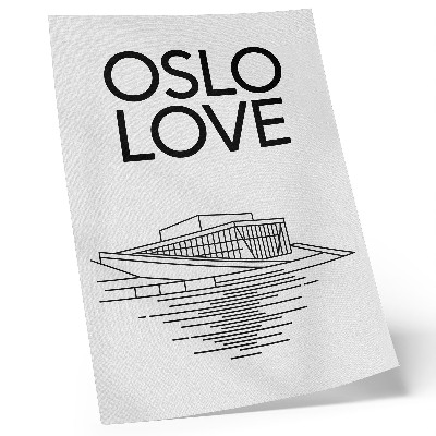 Plakat na płótnie Oslo ilustracja
