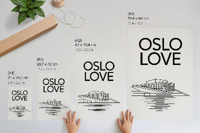 Plakat na płótnie Kontrast biało-czarny nowoczesna architektura tekst