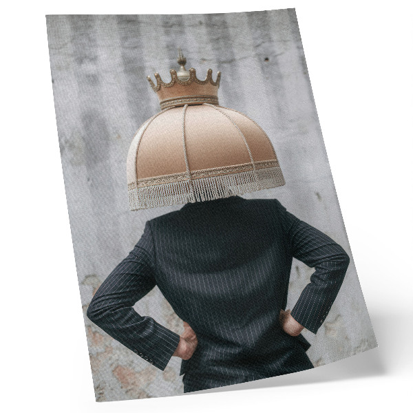 Plakat ścienny Abażur surrealizm