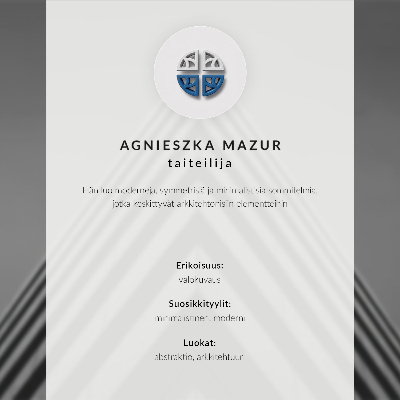Plakat ścienny Pastelowa architektura