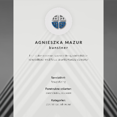 Plakat ścienny Pastelowa architektura