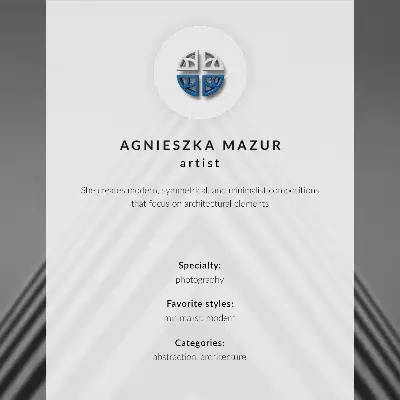 Plakat ścienny pastelowe łuki przedstawiające minimalistyczną architekturę nad morzem