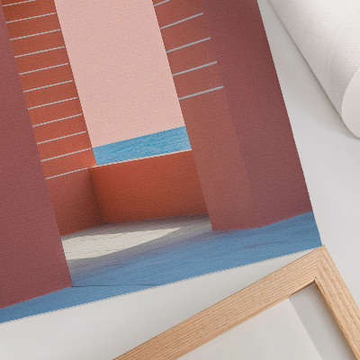 Plakat ścienny Pastelowa architektura