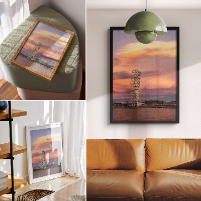 Plakat ścienny Miejska panorama