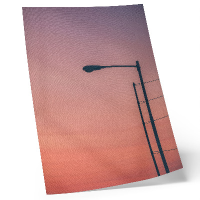 Plakat ścienny Lampa uliczna