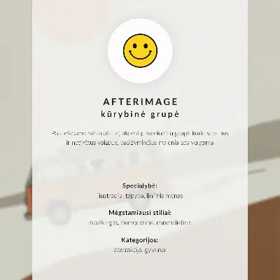 Plakat ścienny pomarańczowy camper w stylu minimalistycznym na wakacje