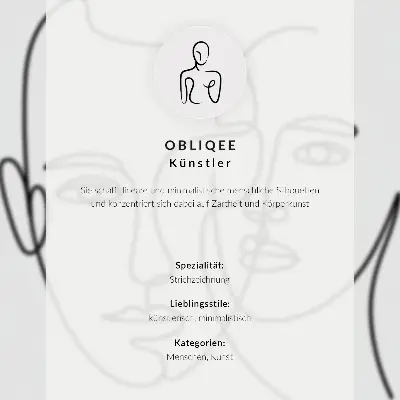 Plakat na płótnie minimalistyczne portrety typu line art prezentujące głębię emocji