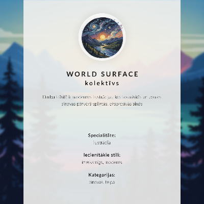 Nowoczesna grafika na płótnie Plaża z planetą nad wodą w słoneczny dzień