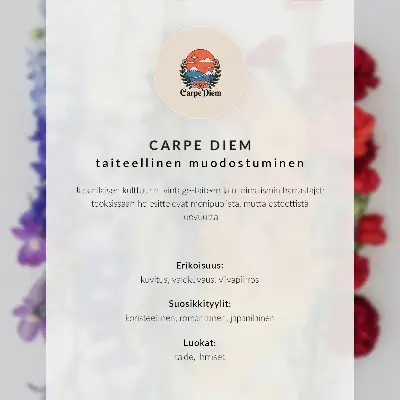 Nowoczesna grafika na płótnie delikatne kwiaty o nowoczesnej kompozycji