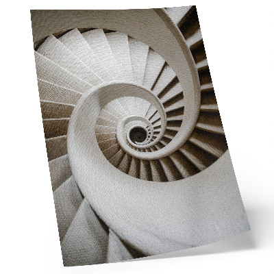 Plakat na płótnie Spirala schodów nowoczesna architektonika