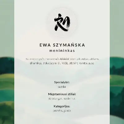 Plakat na płótnie pastelowe wzgórza z motywem akwarelowego słońca