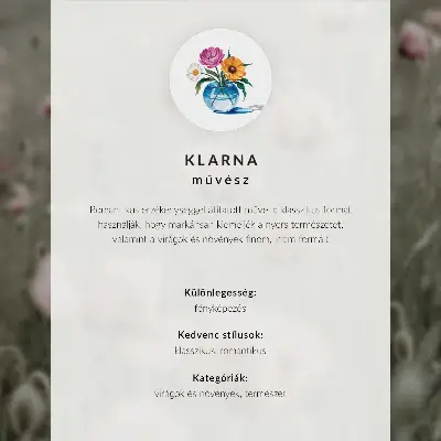 Plakat na płótnie pastelowe kwiaty w stylu elegancji harmonii i zmysłowości