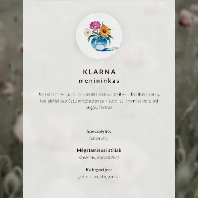 Plakat na płótnie pastelowe kwiaty w stylu elegancji harmonii i zmysłowości