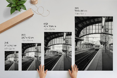 Plakat na płótnie Nowoczesność struktura przestrzeń symetria rytm