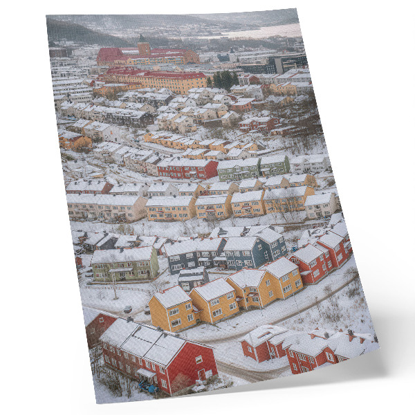 Plakat ścienny Zimowy krajobraz