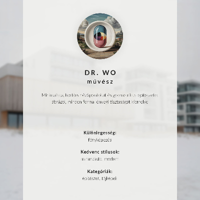 Nowoczesna grafika na płótnie Zimowa panorama