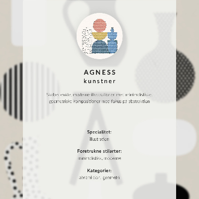 Nowoczesna grafika na płótnie Geometryczna elegancja