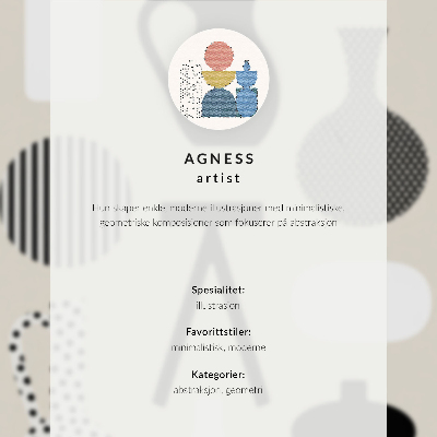 Nowoczesna grafika na płótnie Geometryczna elegancja