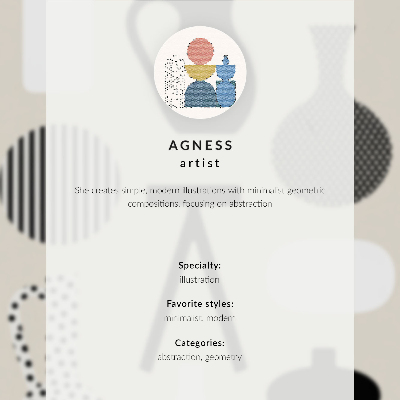 Nowoczesna grafika na płótnie Geometryczna elegancja