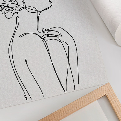 Plakat ścienny Lineart kobiety