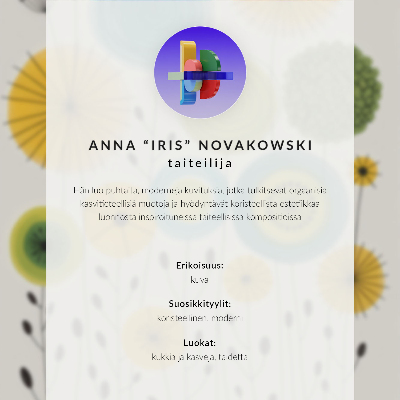 Nowoczesna grafika na płótnie Kwiatowa kompozycja