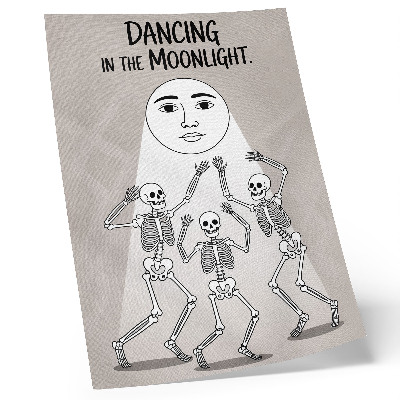 Plakat na płótnie Dancing in the moonlight
