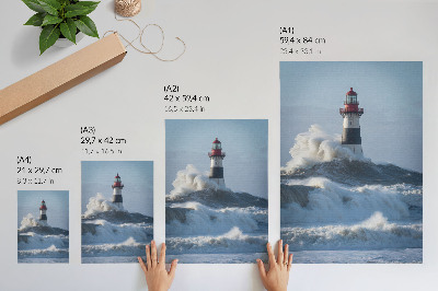 Plakat na płótnie Oceanu moc
