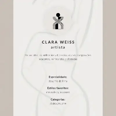 Plakat ścienny linia rysunku z osobą i kwiatem w stylu prostoty i elegancji