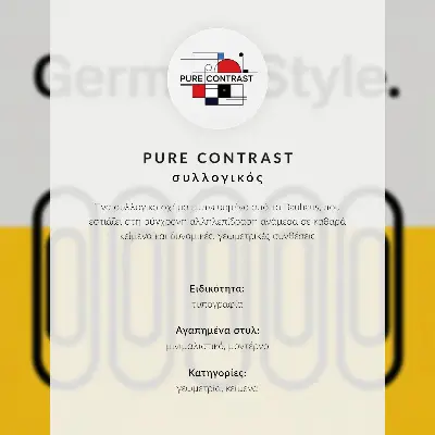 Nowoczesna grafika na płótnie z czystymi liniami geometrycznymi i kontrastowymi kolorami