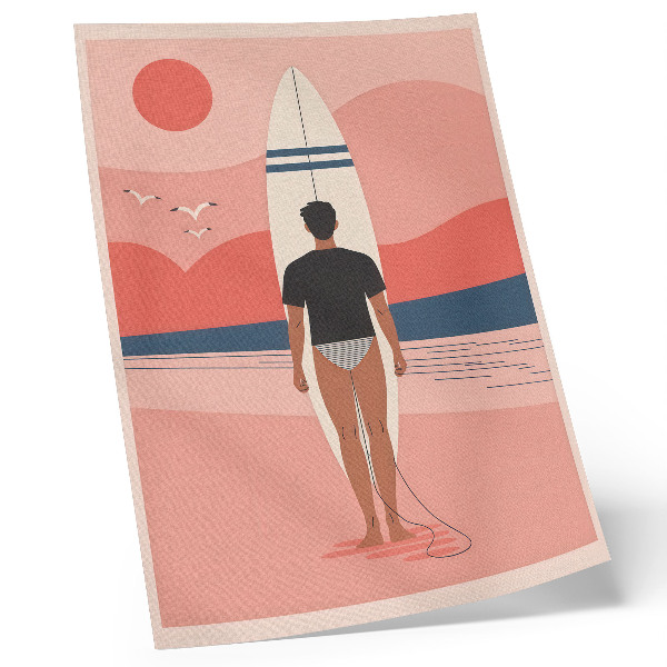 Plakat na płótnie Plażowy motyw