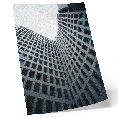 Nowoczesna grafika na płótnie Nowoczesny budynek