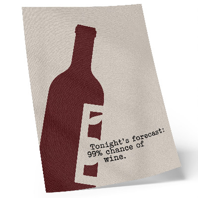 Plakat ścienny Minimalistyczna grafika w tonacji bordo