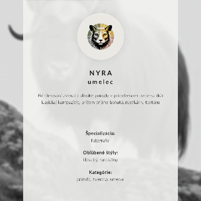 Plakat ścienny Dostojny koń