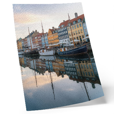 Plakat na płótnie Kolorowy port