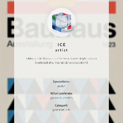 Plakat z teksturą płótna Minimalistyczny plakat