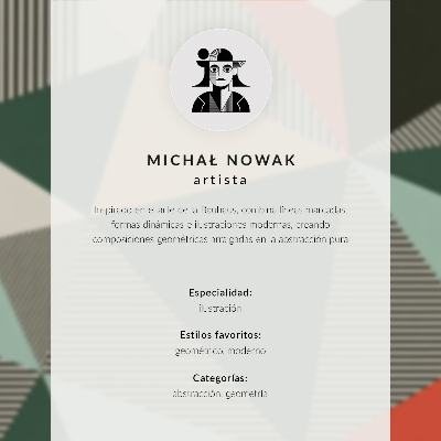 Plakat na płótnie Bauhaus design