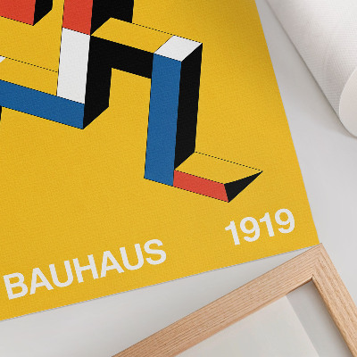 Plakat na płótnie Bauhaus design