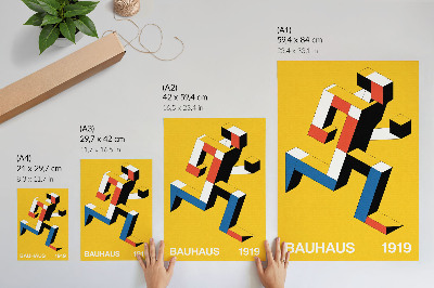 Plakat na płótnie Bauhaus design