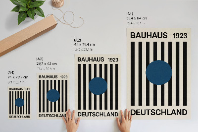 Plakat ścienny Bauhaus design