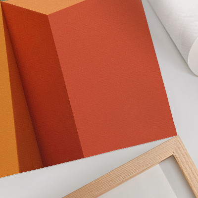 Nowoczesna grafika na płótnie Geometryczna architektura kolory harmonia przestrzeń