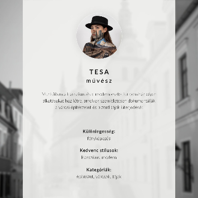 Plakat ścienny Miasto o zmierzchu