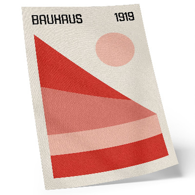 Nowoczesna grafika na płótnie Bauhaus 1919