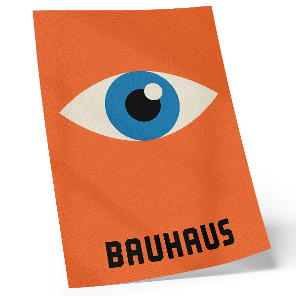 Plakat na płótnie Oko Bauhaus