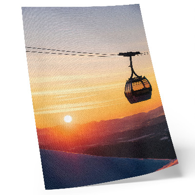 Plakat ścienny Zachód słońca