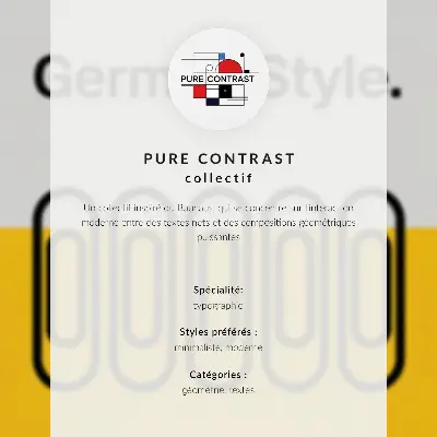 Plakat z teksturą płótna styl geometryczny z literą i kolorowymi kroplami