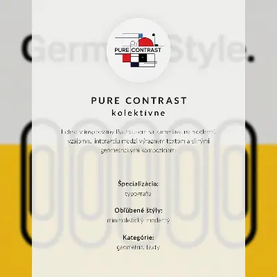 Plakat z teksturą płótna styl geometryczny z literą i kolorowymi kroplami