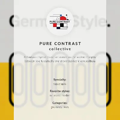 Plakat z teksturą płótna styl geometryczny z literą i kolorowymi kroplami