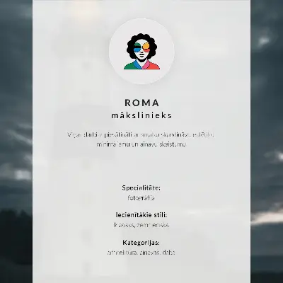 Nowoczesna grafika na płótnie nadmorskie domki w górach z widokiem na spokojny pejzaż natury