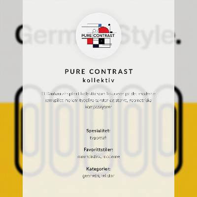 Plakat ścienny Geometryczne litery w żywych kolorach